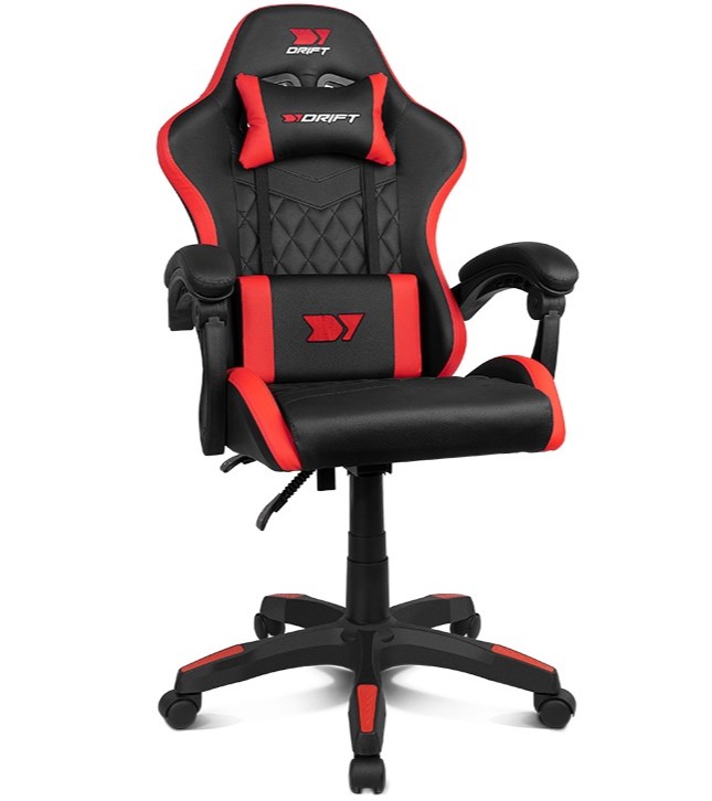 Silla gaming Drift DR35BR negro/ rojo